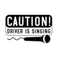 driver is singing