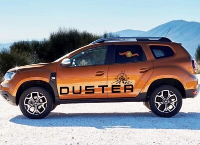 Sticker Auto Duster laterale