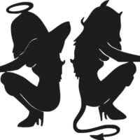 Sticker Auto Inger-Demon