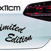 Sticker Auto limited edition 3