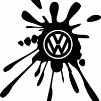 Stickere Auto Volkswagen Splash