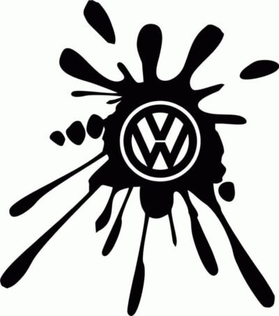 Stickere Auto Volkswagen Splash