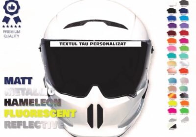 Sticker Auto Casca moto Personalizata