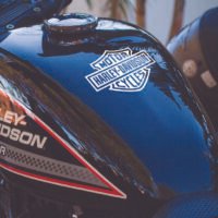 Sticker Moto Harley Davidson 4