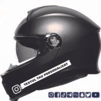 Sticker Auto Instagram Casca Moto