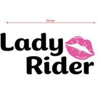 Sticker Moto Lady Rider