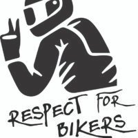 Sticker Moto Respect for Bikers