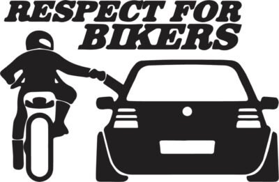 Sticker Moto Respect for Bikers