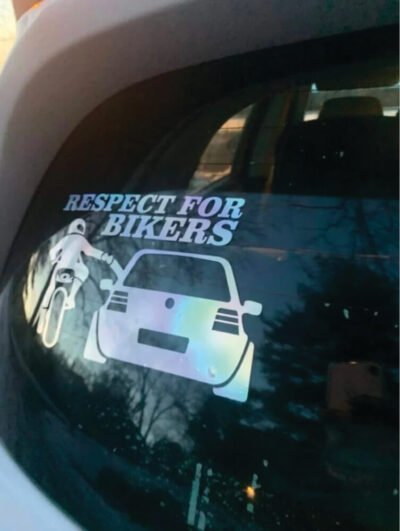 Sticker Moto Respect for Bikers