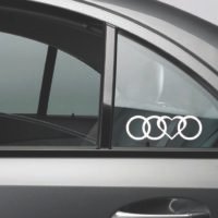 Sticker Auto Audi Heart