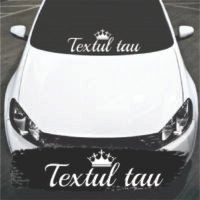 Sticker Auto Textul Tau Parbriz