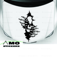 Sticker Auto Skull Car Hood