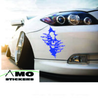Sticker Auto Skull Car Hood