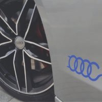 Sticker Auto Audi Devil