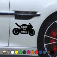 Sticker Moto Born to Race
