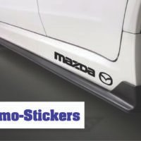Sticker Auto Mazda laterale