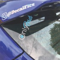 Sticker Auto Only Fords