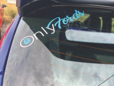 Sticker Auto Only Fords