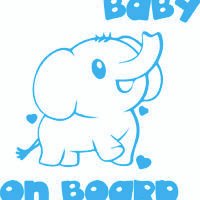 Sticker Baby on Board