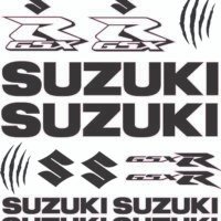 Set Stickere SUZUKI GSX R