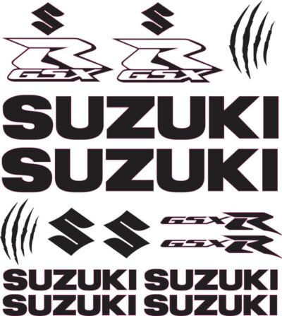 Set Stickere SUZUKI GSX R