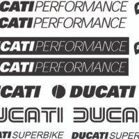 Set Stickere Moto DUCATI PERFORMANCE