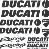 Set Stickere DUCATI