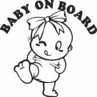 Baby on Board Fetita