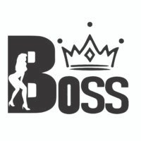 Sticker Auto Boss King