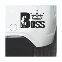 Sticker Auto Boss King