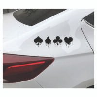Sticker auto Poker modern