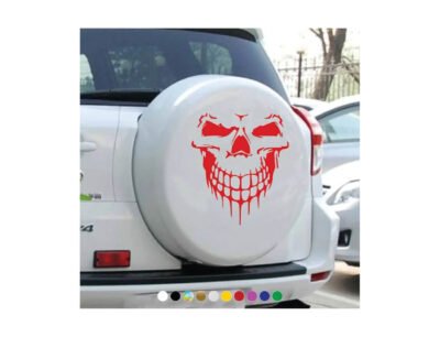 Sticker auto Skull art