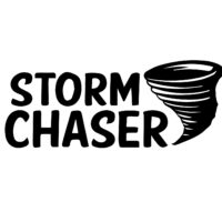 Sticker auto Storm chaser