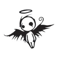Sticker Auto Inger Cazut
