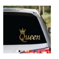Sticker Auto Queen