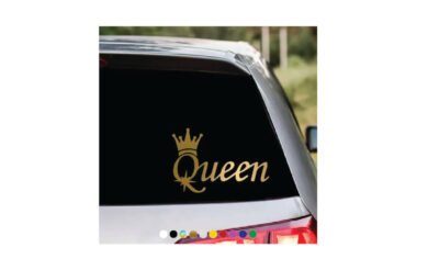 Sticker Auto Queen