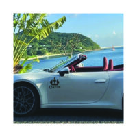 Sticker auto Queen coroana
