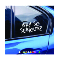 sticker auto why so serious
