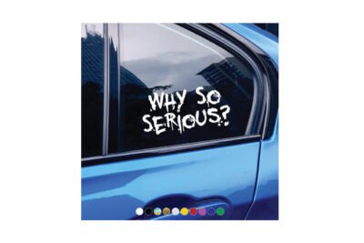 sticker auto why so serious
