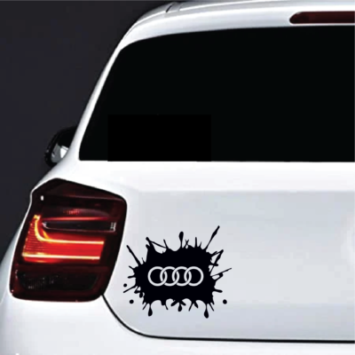 Sticker Auto Audi Splash