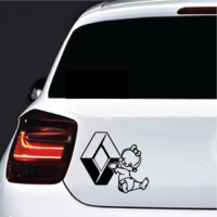 Sticker auto Renault Baby