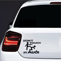 Sticker Audi Don't Touch2