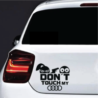 Sticker Don't touch Audi