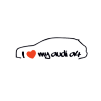 Sticker auto Audi A4