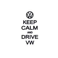 Sticker Volkswagen Keep calm