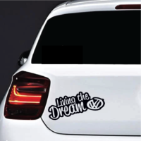 Sticker Volkswagen Living dream