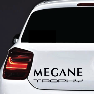 Sticker auto Renault Megane TROPHY