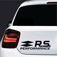 Sticker auto Renault R.S