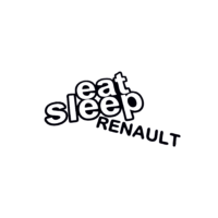 Sticker Eat Sleep Renault