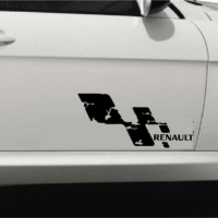 Set Stickere auto Renault praguri